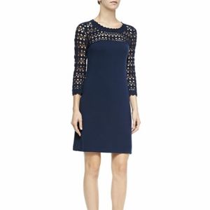 Lilly Pulitzer Kariana Wool Crochet Dress